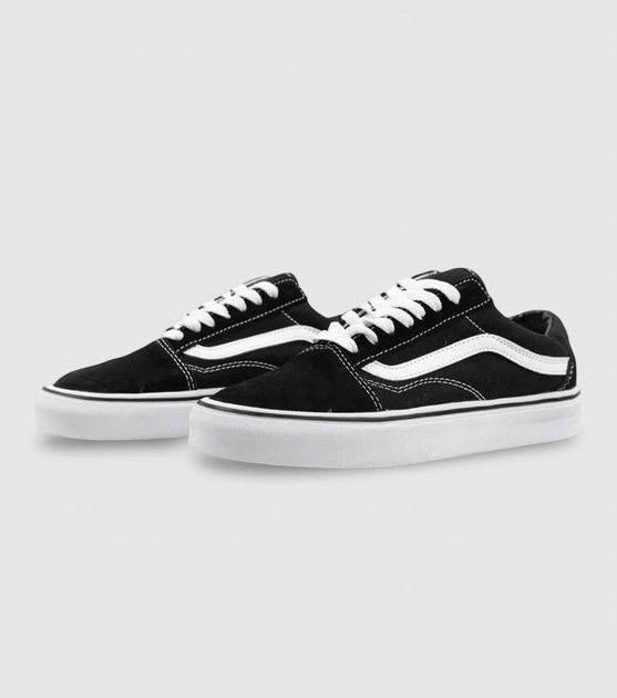 Жіночі кеди з вишивкою Vans old skool чорні 41 - Фото 4 Жіночі кеди з вишивкою Vans old skool чорні 41 - зображення 4