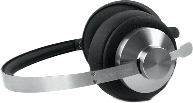 Słuchawki Muse M-298 SBL ANC Silver (3700460209940) - obraz 4