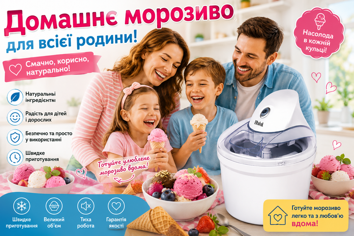 Морозивниця Philippe Ratek PR-VP1007 - зображення 4