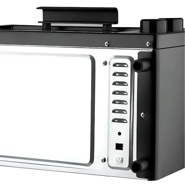 Електрична духовка 2в1 HM-748 Hoffmans Electronics міні електропіч гриль настільна 800W з таймером для дому - Фото 9 Електрична духовка 2в1 HM-748 Hoffmans Electronics міні електропіч гриль настільна 800W з таймером для дому - зображення 9