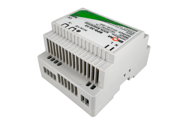 Блок живлення Biom Professional DC12 30W BPD-30-12 2,5A под DIN-рейку - изображение 3