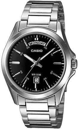 Чоловічий годинник CASIO MTP-1370D-1A1 - Фото 1 Чоловічий годинник CASIO MTP-1370D-1A1 - изображение 1