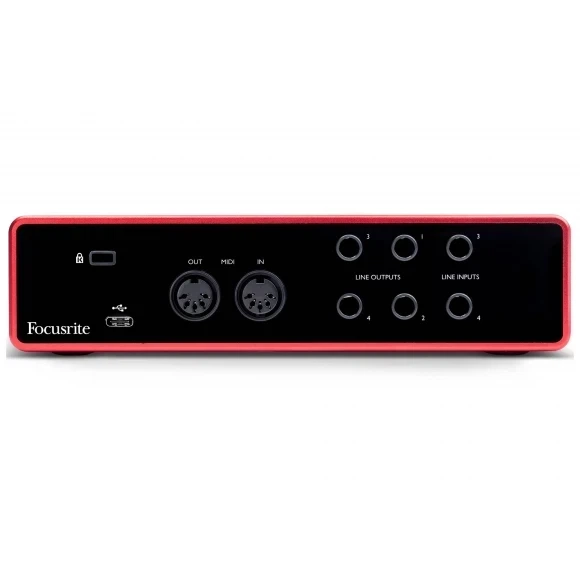 Звукова карта Focusrite Scarlett 4i4 3rd Gen - Фото 3 Звукова карта Focusrite Scarlett 4i4 3rd Gen - изображение 3
