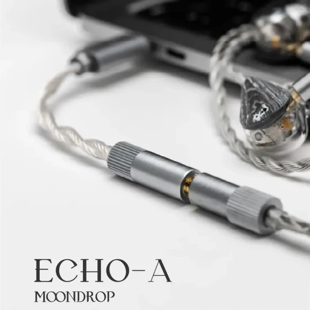 Портативный цап с усилителемMoondrop Echo-A [3.5 Single] - portable DAC, AMP, MIC, 32Bit / 384kHz - изображение 4