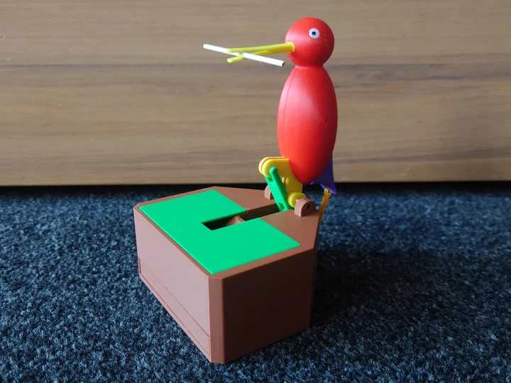 Диспенсер Для Зубочисток Птичка Birdy Gadget Toothpick Dispenser 14 См 3Д Печать - изображение 2