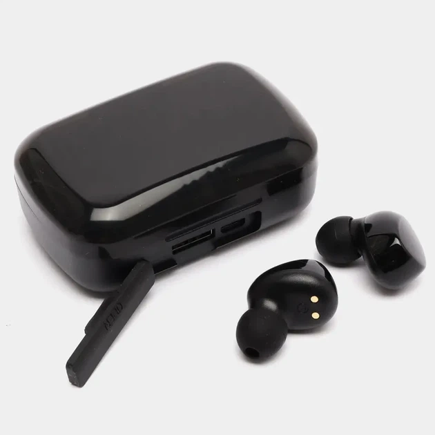 Беспроводные Bluetooth наушники с дисплеем и микрофоном TWS M10, Черный / Блютуз наушники с функцией PowerBank - Фото 5 Беспроводные Bluetooth наушники с дисплеем и микрофоном TWS M10, Черный / Блютуз наушники с функцией PowerBank - изображение 5