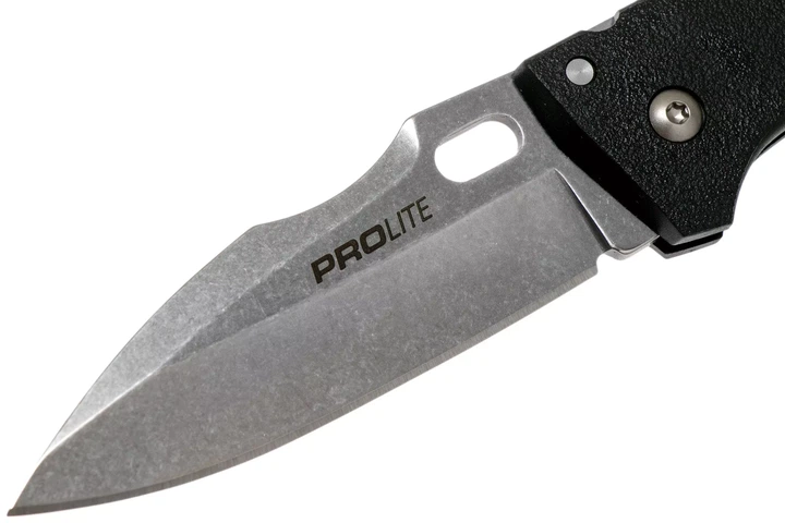 Ніж складаний Cold Steel Pro Lite Sport, замок Tri-Ad Lock, лезо Plain Stonewashed 4116, руківя Black GFN, Тайвань, CS-20NU - Фото 3 Ніж складаний Cold Steel Pro Lite Sport, замок Tri-Ad Lock, лезо Plain Stonewashed 4116, руківя Black GFN, Тайвань, CS-20NU - изображение 3
