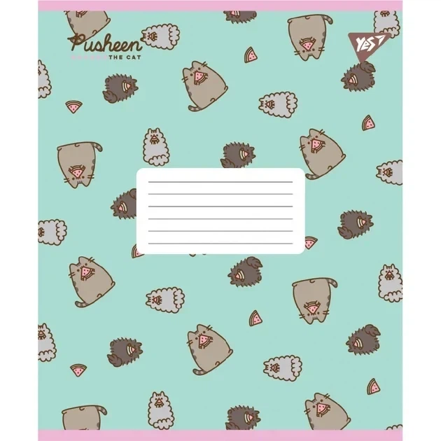 Зошит YES 12 аркушів лінія Pusheen Candy асорті (767598) - Фото 4 Зошит YES 12 аркушів лінія Pusheen Candy асорті (767598) - изображение 4