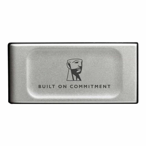 Зовнішній накопичувач SSD, 2Tb, Kingston XS2000 'BoC', Grey, Type-C 3.2 (Gen 2x2), 2000 / 2000 Мб/с, до комплекту входить гумовий чохол (SXS2000/2000GA) - Фото 1 Зовнішній накопичувач SSD, 2Tb, Kingston XS2000 'BoC', Grey, Type-C 3.2 (Gen 2x2), 2000 / 2000 Мб/с, до комплекту входить гумовий чохол (SXS2000/2000GA) - зображення 1