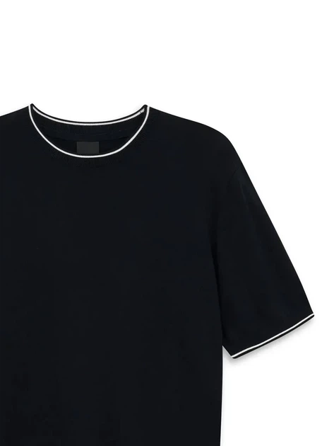 Трикотажна футболка Bugatti у темно-синьому кольорі - розмір 30/60 (4XL)(15570Е/390/7200) - зображення 3