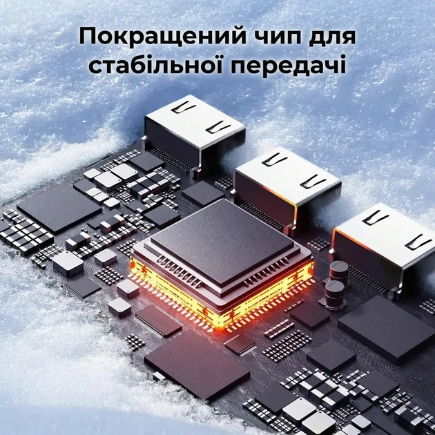 Перемикач HDMI Ugreen 3 в 1 4K 60Гц HDR10+ 3D Dolby Audio з пультом ДК та живленням USB-C Чорний - Фото 8 Перемикач HDMI Ugreen 3 в 1 4K 60Гц HDR10+ 3D Dolby Audio з пультом ДК та живленням USB-C Чорний - зображення 8