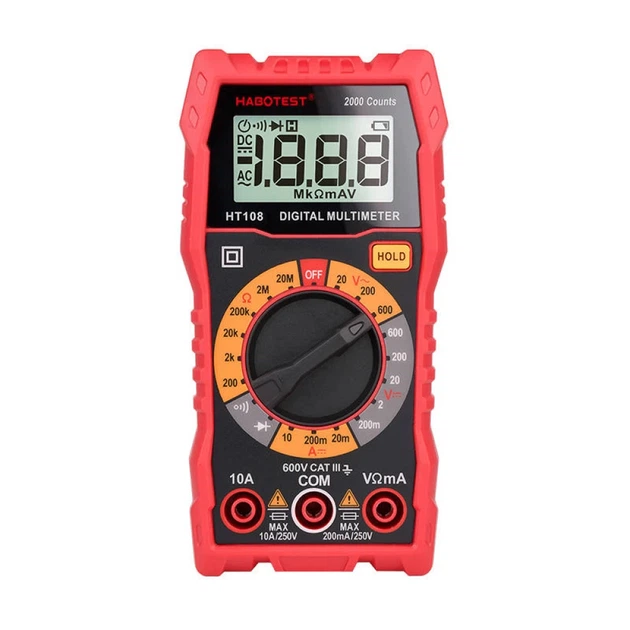 Мультиметр Habotest HT108L (5907489609449) - изображение 2