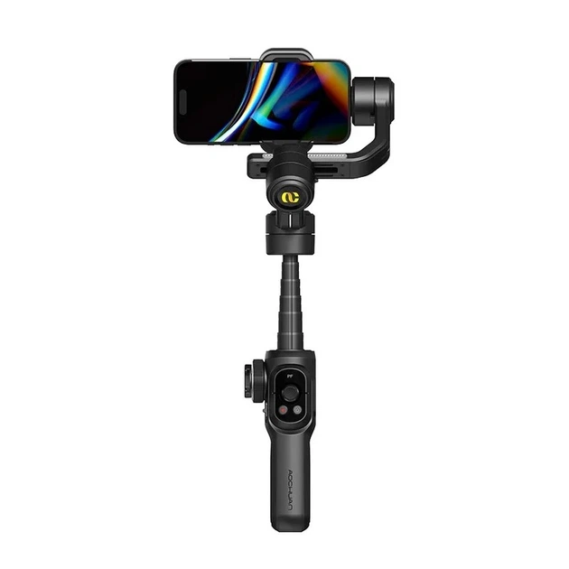 Триосьовий стабілізатор AOCHUAN Professional Gimbal Stabilizer for Smartphone SMART S2 Чорний - изображение 6