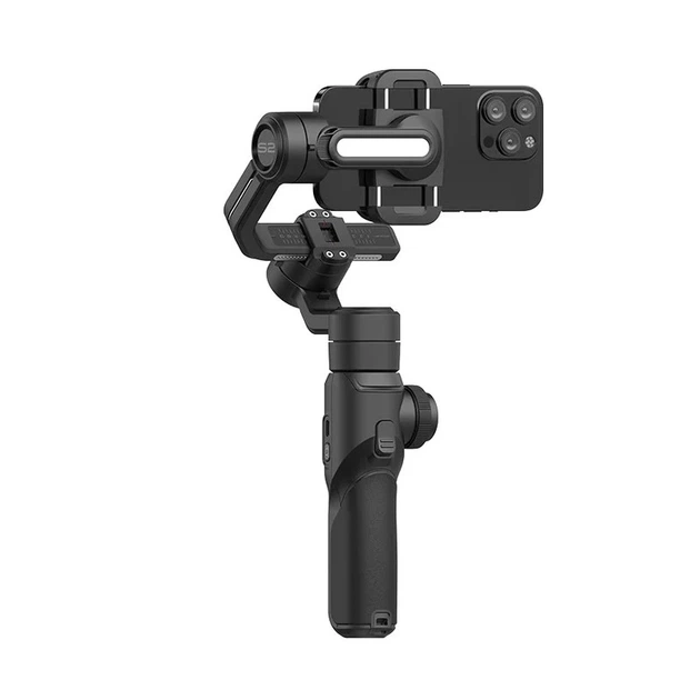 Триосьовий стабілізатор AOCHUAN Professional Gimbal Stabilizer for Smartphone SMART S2 Чорний - изображение 7