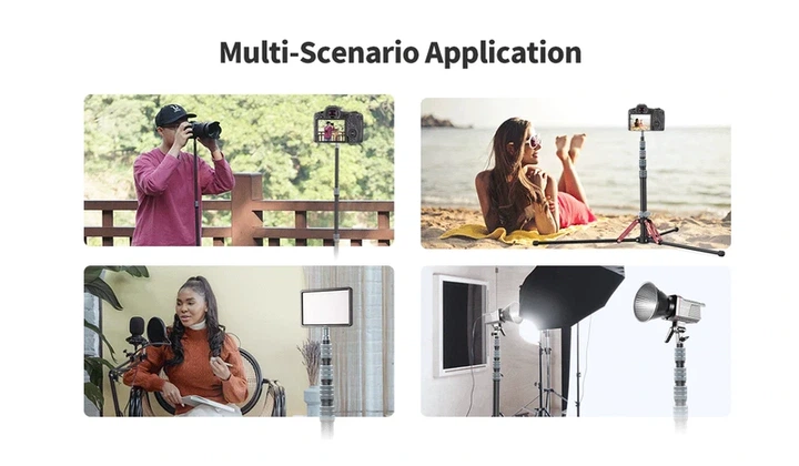 Штатив Ulanzi Full carbon fiber Multifunctional portable light tripod (UV-2784 MT-49) - изображение 11
