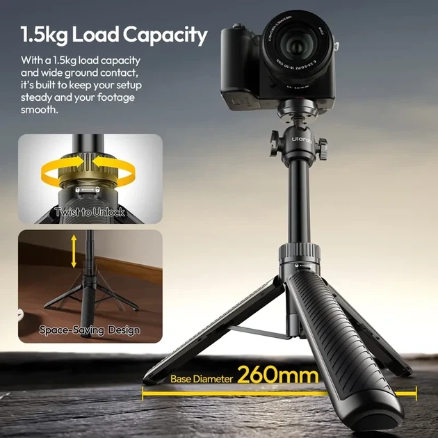 Штатив Ulanzi Vijim Ulanzi MT90 Cka Quick Release Tripod - изображение 9