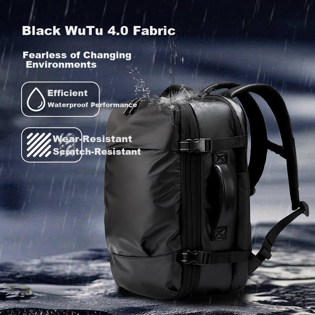 JD Jingzao Black Warrior AVANT Многофункциональный спортивный рюкзак с открыванием на 180°, подходит для школы, бизнеса и путешествий, для ноутбука 17 дюймов. - Фото 3 JD Jingzao Black Warrior AVANT Многофункциональный спортивный рюкзак с открыванием на 180°, подходит для школы, бизнеса и путешествий, для ноутбука 17 дюймов. - изображение 3