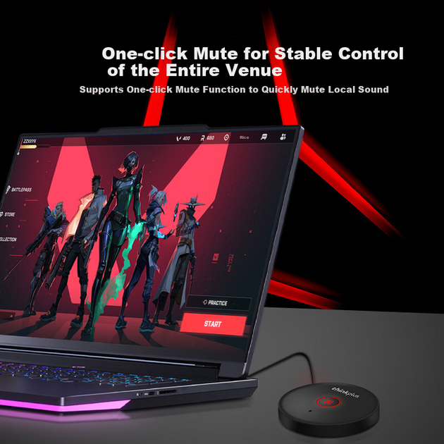 Микрофон Lenovo ThinkPlus YL200S для ПК, игры/конференции, USB - изображение 6