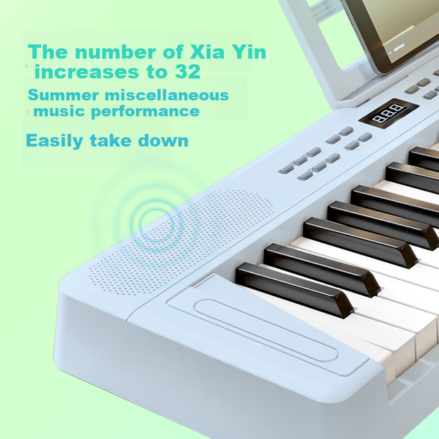 Складное цифровое пианино Beethostar, 61 клавиша, портативное, для взрослых и детей, модель NM-8605 - Фото 5 Складное цифровое пианино Beethostar, 61 клавиша, портативное, для взрослых и детей, модель NM-8605 - изображение 5