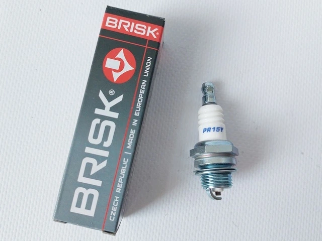 Свічка запалювання BRISK бензопила (1 шт.) PR15Y Brisk Brisk - Фото 1 Свічка запалювання BRISK бензопила (1 шт.) PR15Y Brisk Brisk - изображение 1