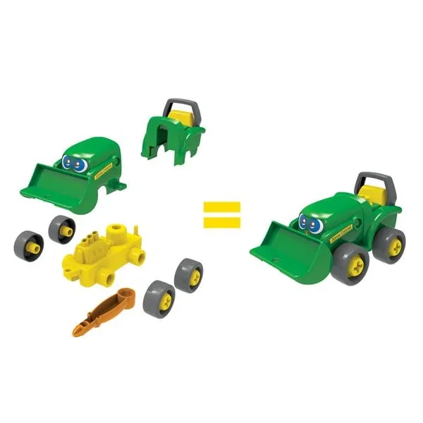 Конструктор John Deere Kids Трактор зелений жовтий чорний 29х11х15 см - зображення 3