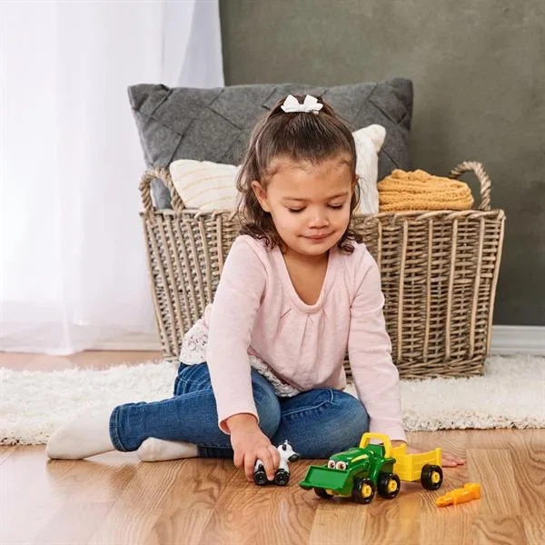 Конструктор John Deere Kids Трактор зелений жовтий чорний 29х11х15 см - зображення 8