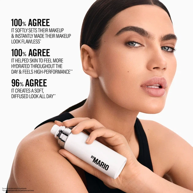Спрей для фиксации макияжа увлажняющий Makeup by Mario SurrealSkin Soft Setting Spray 50 мл - изображение 4