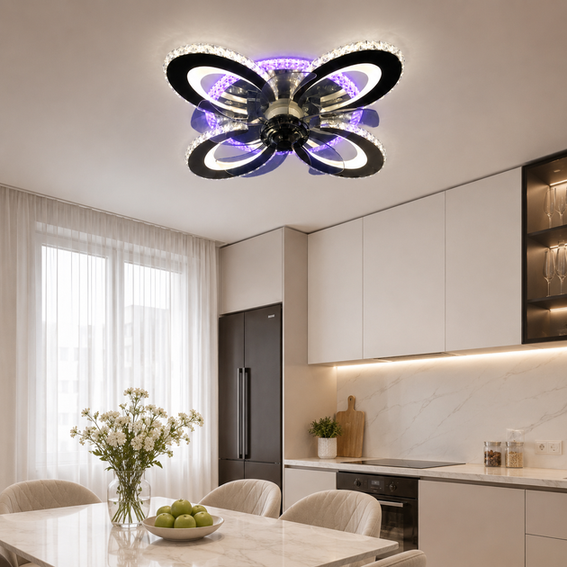 LED-люстра с вентилятором - изображение 2