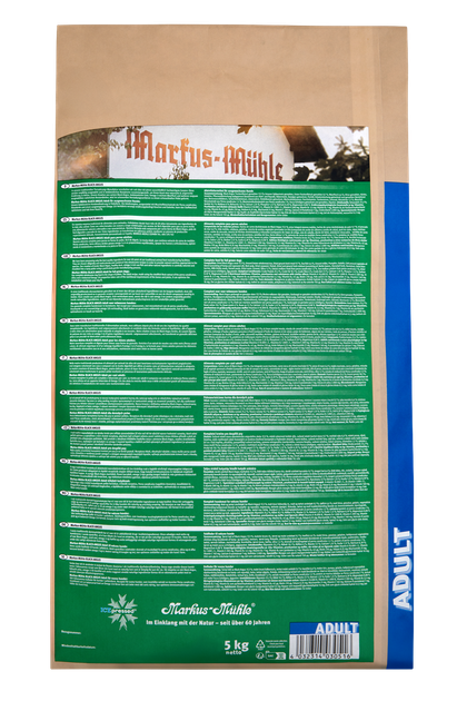 Сухой корм для взрослых собак мелких пород Markus-Muhle Black Angus Adult Mini Pellets с говядиной, 5 кг - изображение 3