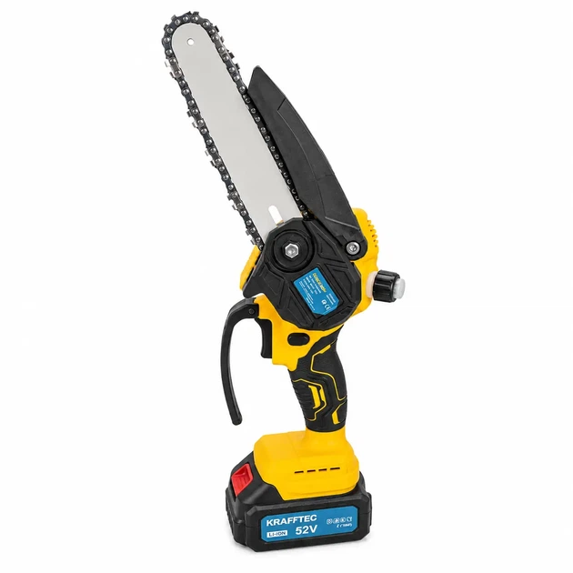 Аккумуляторная бесщеточная мини-пила Krafftec PRO 48V 6Ah - изображение 2