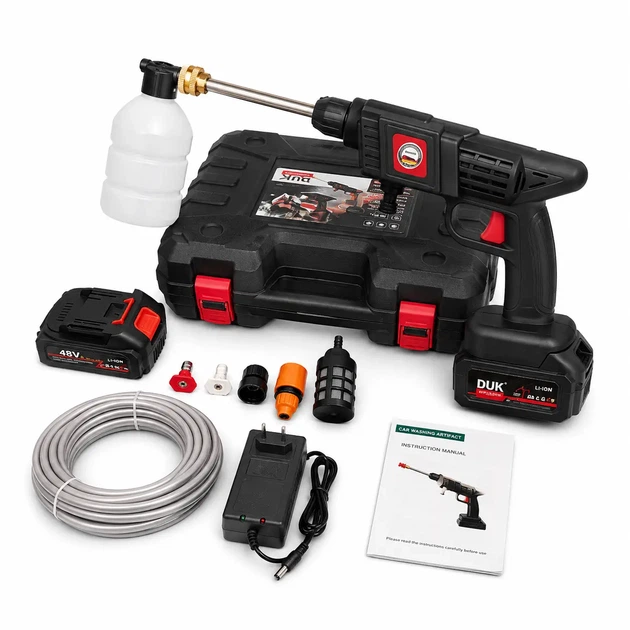 Аккумуляторная мойка высокого давления Daikens PRO 48V 6Ah - изображение 2