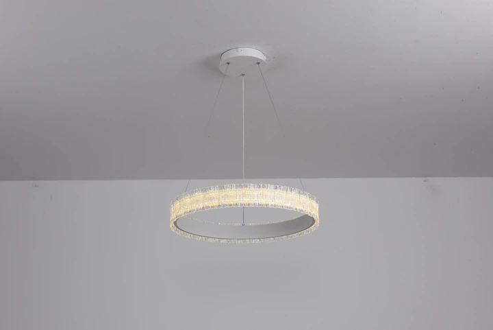 Люстра светодиодная подвесная Luminaria ERIKA 65W R485 White с пультом - изображение 8
