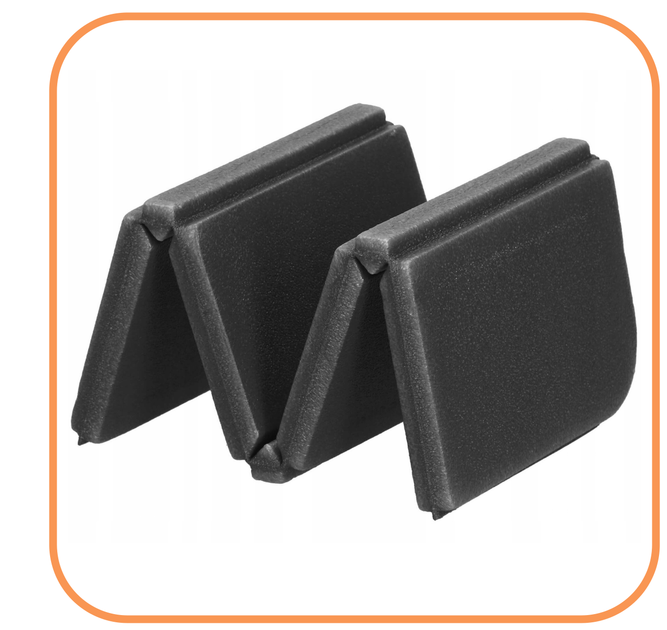 Сідачка туристична Springos XPE 37.5 x 28 x 0.6 см складна PM0013 Black - зображення 5