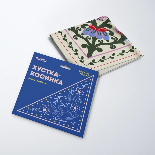 Платок-косынка «Мировое дерево» - Фото 6 Платок-косынка «Мировое дерево» - изображение 6