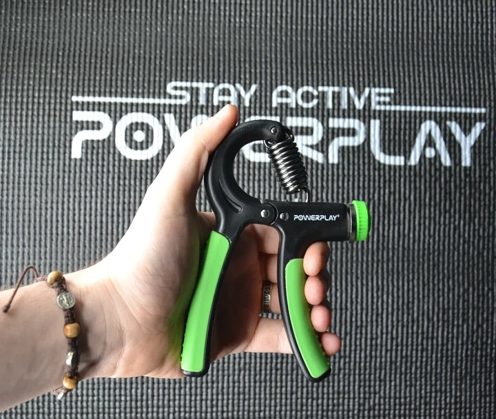 Еспандер кистевой Active Point металл 10-40 кг зеленый - изображение 6