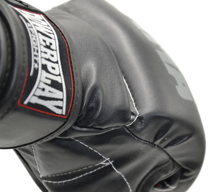 Перчатки для MMA Active Point искусственная кожа L/XL черные красные - изображение 7