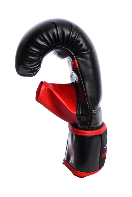 Перчатки для боя Active Point PU S Черные Красные - изображение 3