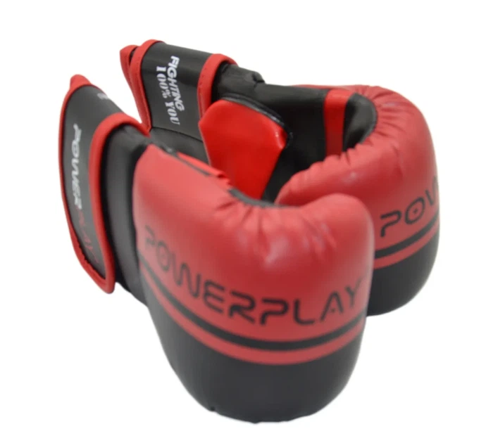 Перчатки для боя Active Point PU S Черные Красные - изображение 5