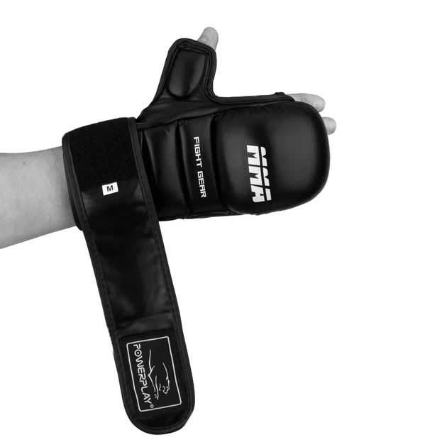 Рукавиці для MMA Active Point штучна шкіра XL чорні - зображення 6