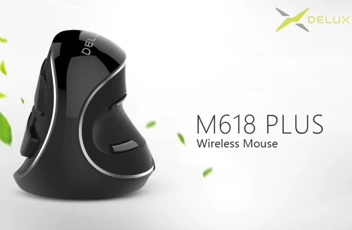 Вертикальная мышь беспроводная Delux M618 PLUS - изображение 6