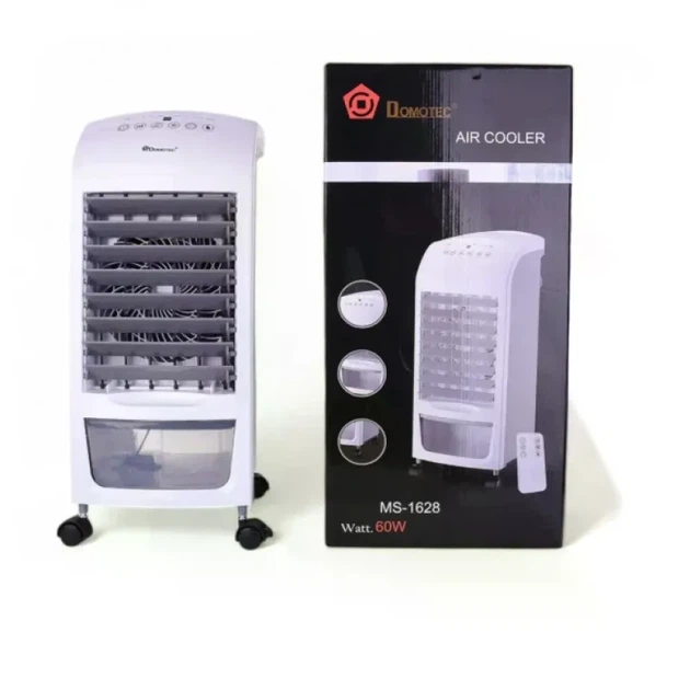 Портативний охолоджувач повітря DOMOTEC Air Cooler MS-1628 60 Вт - Фото 3 Портативний охолоджувач повітря DOMOTEC Air Cooler MS-1628 60 Вт - изображение 3