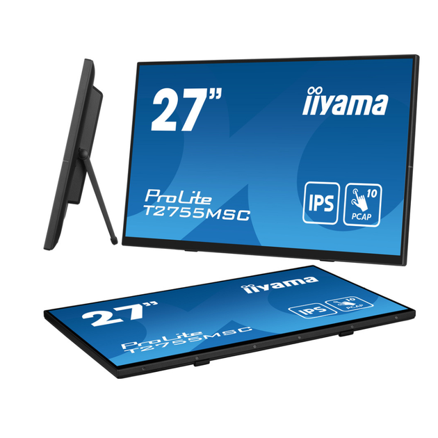 Монітор iiyama T2755MSC-B1 - зображення 10