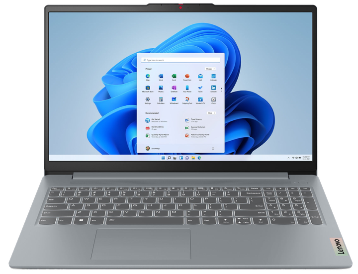 Ноутбук LENOVO IdeaPad Slim 3 15AMN8 (82XQ01KJRA) - Фото 2 Ноутбук LENOVO IdeaPad Slim 3 15AMN8 (82XQ01KJRA) - изображение 2