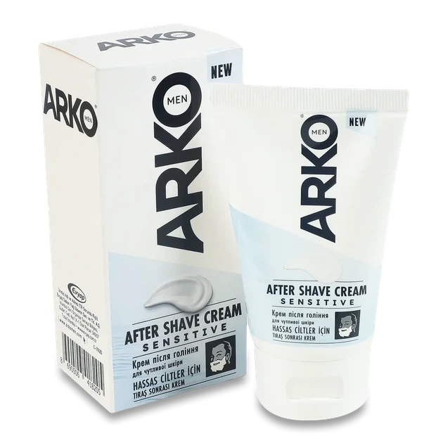 Крем после бритья ARKO Men Sensitive, 50 мл - Фото 1 Крем после бритья ARKO Men Sensitive, 50 мл - изображение 1