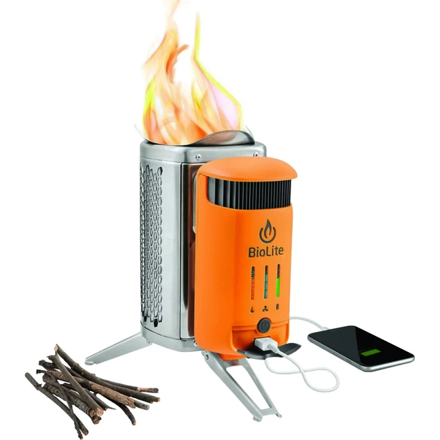Горелка на дровах Biolite Campstove 2+ кемпинговая зарядка - изображение 5