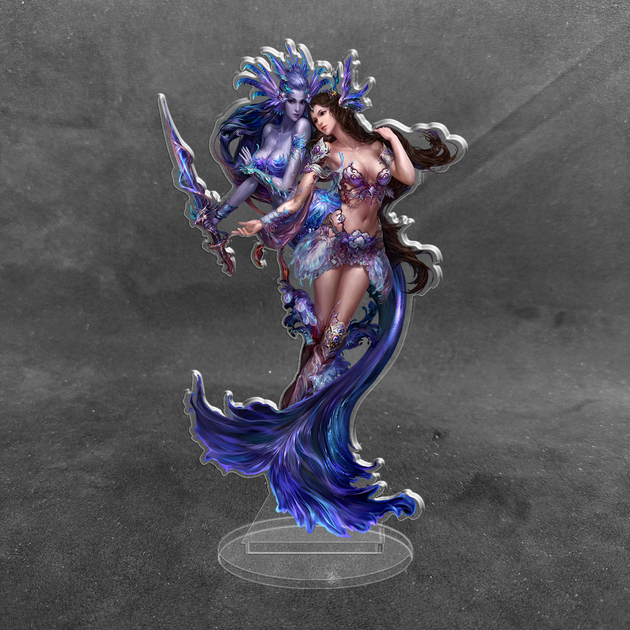 Акрилова колекційна фігурка Final Fantasy Shiva 15 см - Фото 1 Акрилова колекційна фігурка Final Fantasy Shiva 15 см - зображення 1