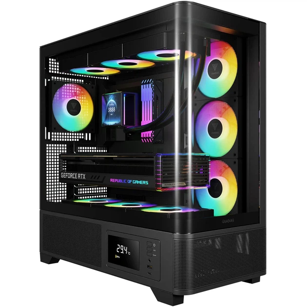 Корпус Gamdias Atlas P2 CG Black (4711514501025) - зображення 7