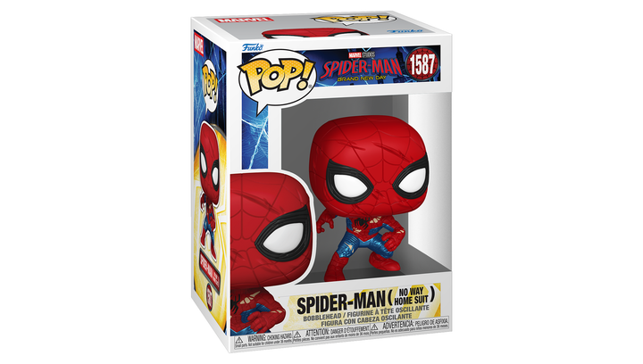 Фигурка FUNKO POP! Человек Паук Абсолютно День После Битвы Spider Man No Way Home Suit Brand New Day 81mm 1587 83964 - изображение 3