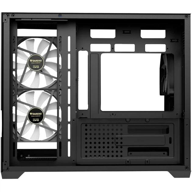 Корпус Gamdias Aura GC10M V2 ARGB Black (4711514503159) - Фото 6 Корпус Gamdias Aura GC10M V2 ARGB Black (4711514503159) - изображение 6