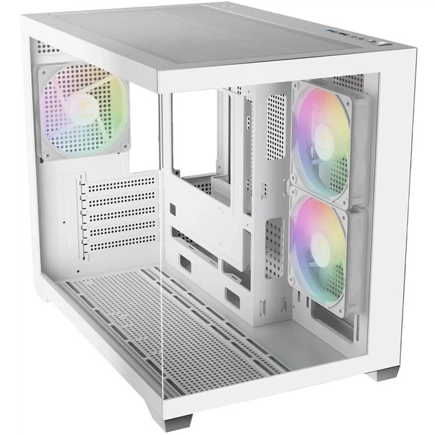 Корпус Gamdias Aura GC10M V2 ARGB White (4711514503166) - зображення 2